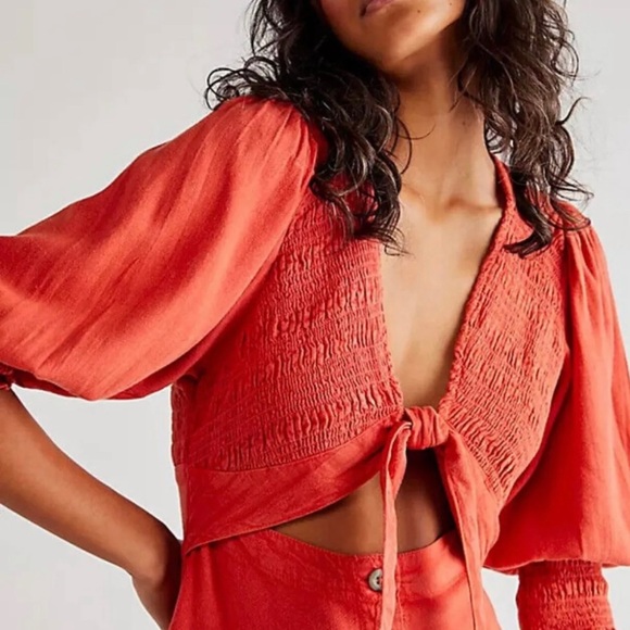 12. NWOT Free People String Of Hearts Maxi Dress - Picture 2 of 9